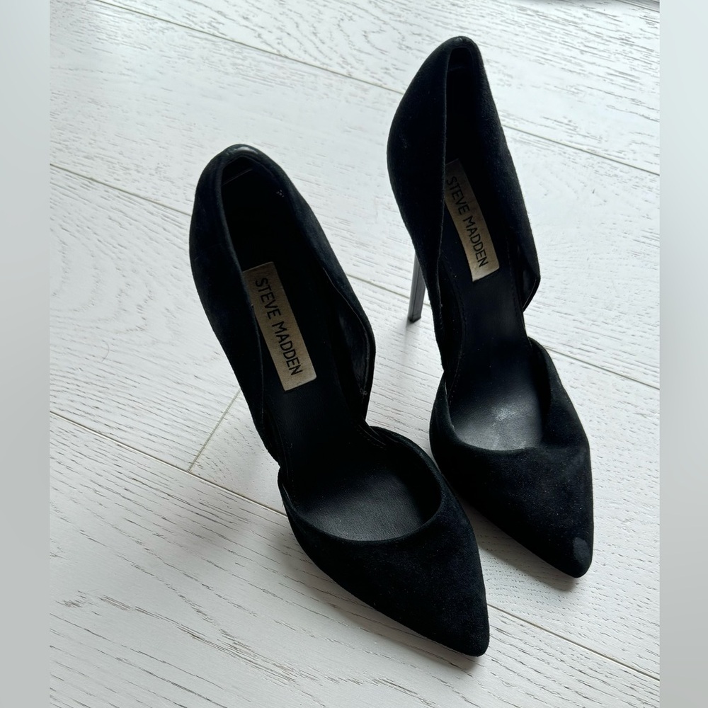 Steve madden black heels